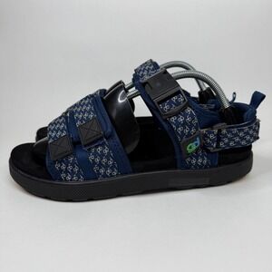 Gravity Defyer Cafe Sandals Men's 12 Blue Strap Stress Recovery Versocloud